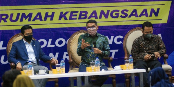 Diskusi MPR "Vaksinasi Empat Pilar Lawan Transformasi Kelompok Terorisme"