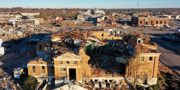 Biden Umumkan Keadaan Darurat di Kentucky Akibat Dihantam Tornado