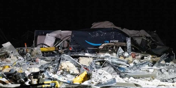 Usai Tornado Menyerang Gudang, Amazon Awasi Keselamatan Pekerja