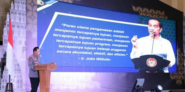 Ibaratkan Itwasum Sebagai Wasit, Kapolri: Jangan Ragu Beri Kartu Merah!