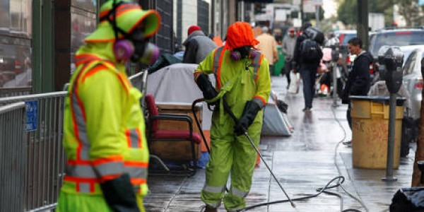 San Francisco Dekelarasi Perang Terhadap Narkoba dan Orang BAB Sembarangan