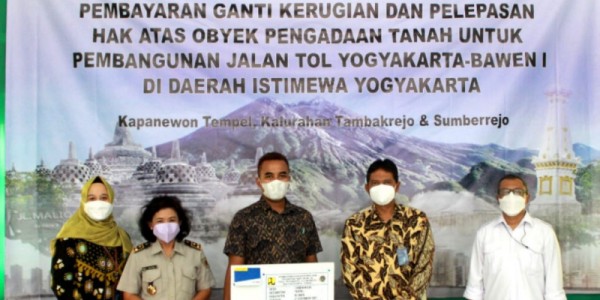 BTN Salurkan Dana Pembayaran Ganti Rugi Pembebasan Lahan Tol Bawen