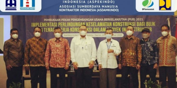 Buka Pekan PUB, Menteri PUPR Apresiasi ASPEKINDO Terkait Budaya Keselamatan Kerja