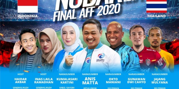 Partai Gelora Gelar Nobar Final Piala Suzuki AFF Leg Kedua, Hayoo Lihat Keseruannya