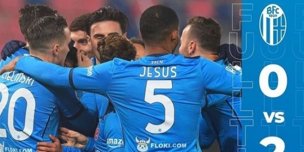 Bekuk Bologna 2-0, Napoli Susul Poin Pemimpin Klasemen Liga Italia
