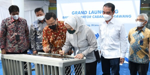Peresmian Kantor Cabang Bank BTN Karawang