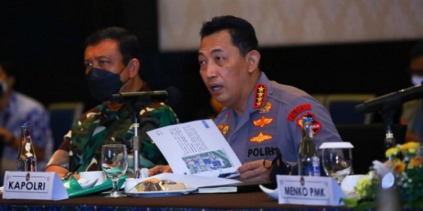 Sukseskan GPDRR, Kapolri Siapkan Skenario Pengamanan Hingga Genjot Vaksin Booster di Bali