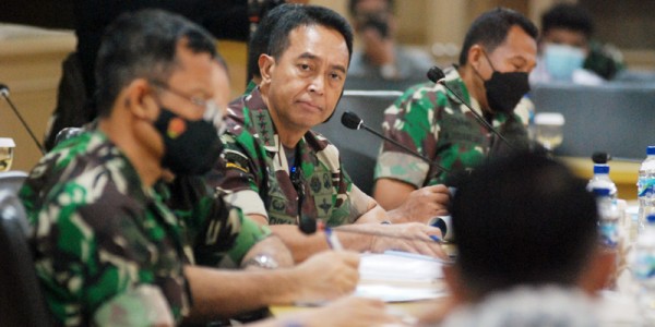Panglima TNI Raker Dengan Komite I DPD RI