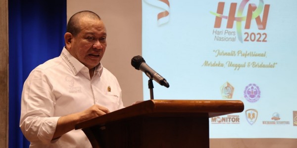 Di Peringatan HPN 2022, Ketua DPD RI Sorot Maraknya Deforestasi
