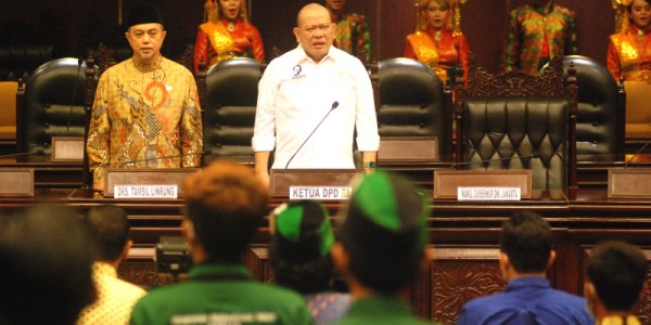 Di Hadapan Kader HMI, LaNyalla Sebut Parpol Sumbang Kompleksitas Persoalan Bangsa