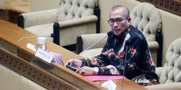 Hasyim Asy'ari Ikuti Fit and Proper Test Calon KPU Pusat