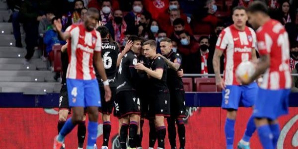 Lawan Levante, Atletico Madrid Telan Kekalahan 0-1