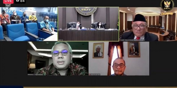 Diduga Berperan Jadikan Anggota KPU RI Tersangka, Ketua dan Anggota Bawaslu Boven Digoel Diperiksa DKPP