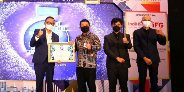 Bank DKI Raih Penghargaan Popular Digital Brand