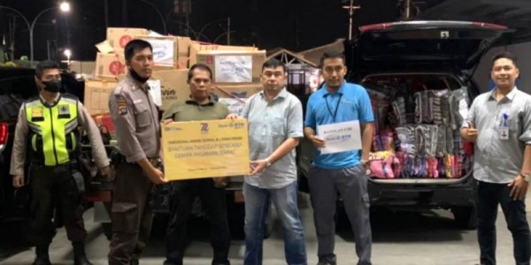 BTN Peduli Gempa Pasaman Barat