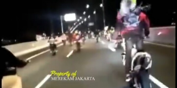 Polisi Cari Gerombolan Pemotor yang Terobos Jalan Tol di Kelapa Gading