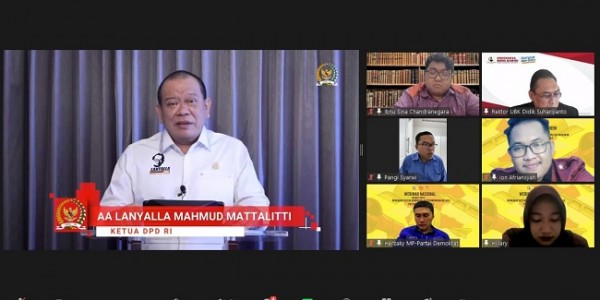 Hak Konstitusi Partai Baru Dijegal Pasal 222, LaNyalla: Jelas Merugikan Rakyat Pemilih 