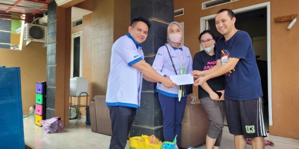 Bank BTN Peduli Korban Banjir Banten
