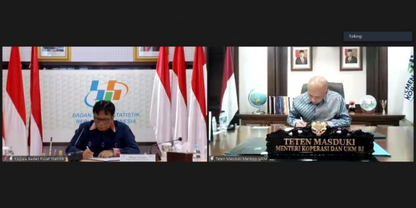 Gandeng BPS, Kemenkop Perkuat Basis Data Tunggal Koperasi dan UMKM