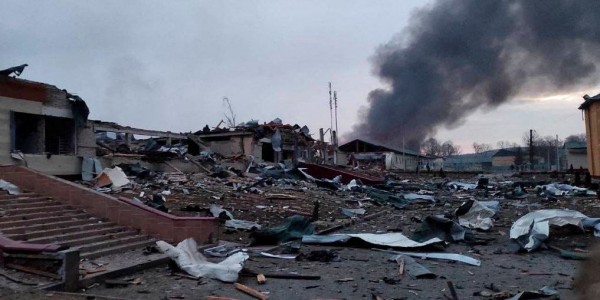 Rusia Lancarkan Serangan Bom Tewaskan 180 Pasukan Asing di Ukraina