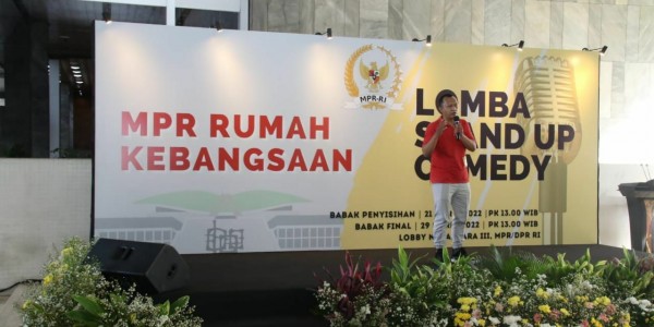 Ketua MPR RI Dorong Penyampaian Pesan Kebangsaan Melalui Stand Up Comedy