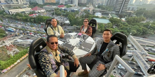 Bamsoet Resmikan Soft Opening Lounge in The Sky Indonesia, Tempat Baru Hangout yang Menantang di Jakarta