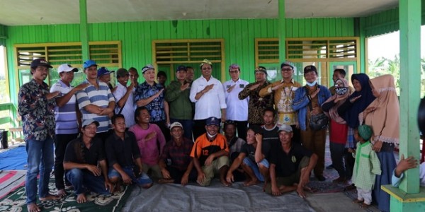 Mahyudin Ajak Wamen ATR/BPN Kunjungi Lokasi Terpencil Transmigrasi di Kaltara