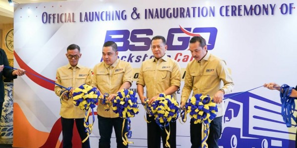 Ketua MPR RI Resmikan Beroperasinya PT Blackstone Kargo Indonesia