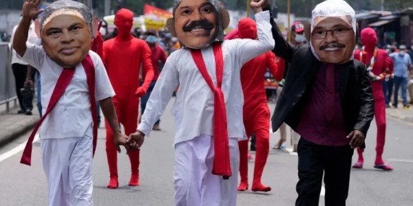 Krisis Ekonomi, Presiden Sri Lanka Dituntut Mundur