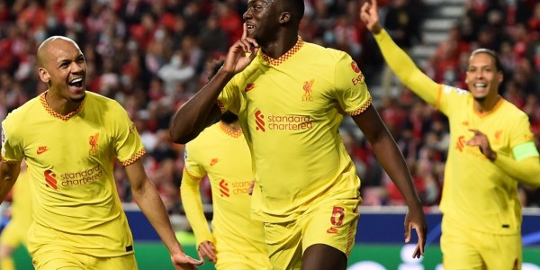 Liverpool Menang 3-1 Lawan Benfica di Leg Pertama Liga Champions