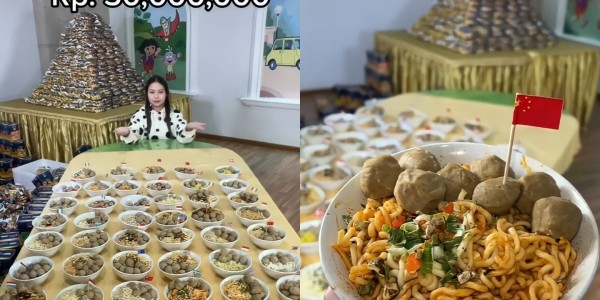 Viral, Sisca Kohl Borong Bakso Hingga 3600 Pieces dengan Harga Rp30 Juta