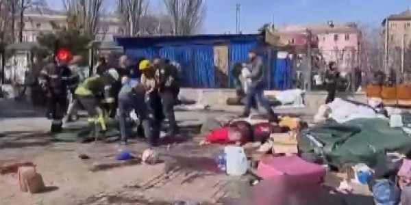 Roket Rusia Serang Stasiun Kereta Api di Kramatorsk, 39 Orang Tewas