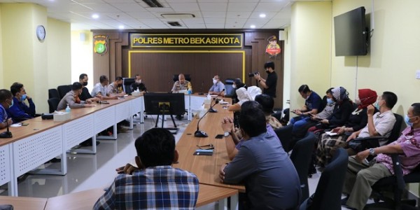 Beredar Ajakan Demo 11 April, Polres Bekasi Kota Undang Para Kepala Sekolah 