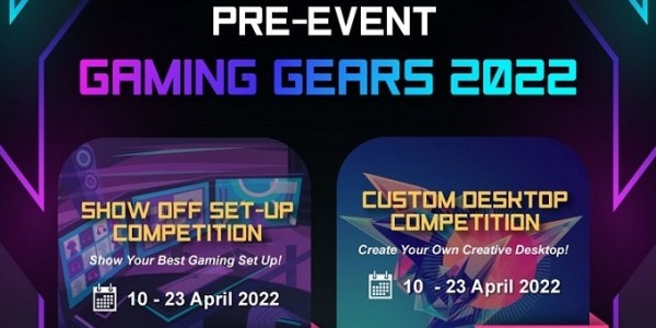 Mengemas Antusias PC Gamers dan Mobile Gamers Lewat Pre Event  Gaming Gears Exhibition