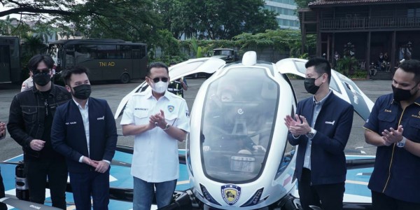 Bamsoet Apresiasi Pengadaan EHang 216 Sebagai Official Aircraft IMI dan Cargo
