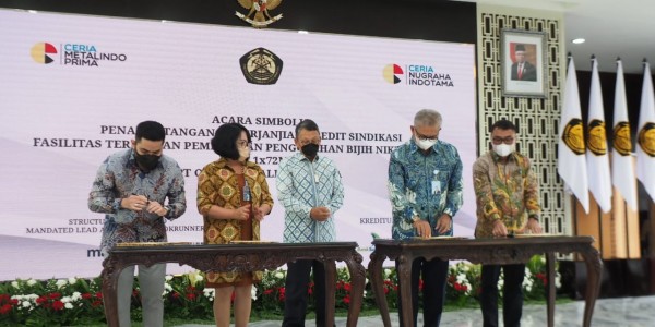 Bangun Smelter Nikel, CNI Group Kantongi Pendanaan Rp 3,9 Triliun dari Perbankan
