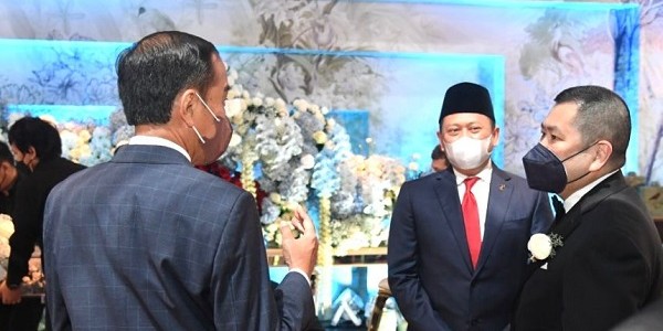 Presiden Jokowi dan Bamsoet Jadi Saksi Pernikahan Putri Hary Tanoesoedibyo