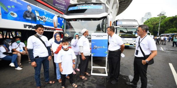 BTN Berangkatkan 600 Pemudik
