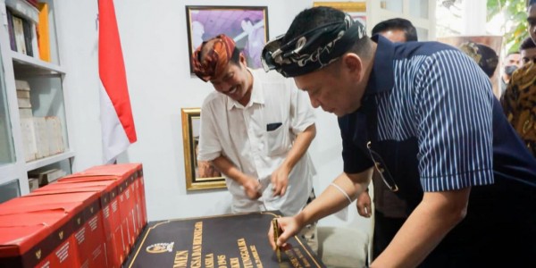 Monumen Empat Pilar MPR RI di Bali Diresmikan Ketua MPR RI