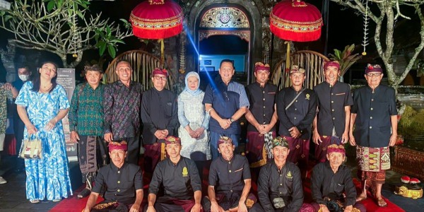 Sambangi Dewa Rai Yasa Putra Sedana, Ketua MPR RI Ajak Lestarikan Seni Budaya