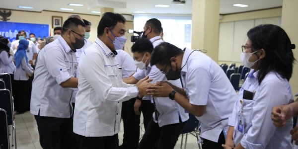 Gelar Silahturahmi, Dirut LPDB-KUMKM Pesankan Jaga Sinergitas dan Etos Bekerja