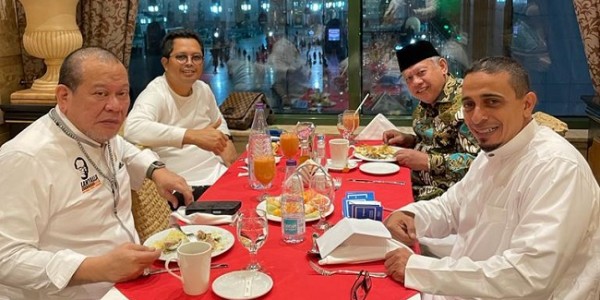 Disambut Dubes Aziz, Ketua dan Wakil Ketua DPD RI Awali Kunjungan Kerja ke Madinah 
