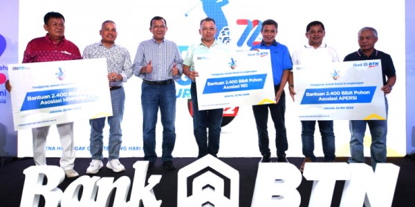 BTN Golf Tournament 2022 Sumbang 7.200 Pohon