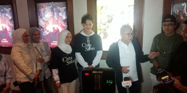 Nobar Film ‘Cinta Subuh’, Pimpinan MPR RI Ajak Masyarakat Dukung Industri Kreatif Tanah Air