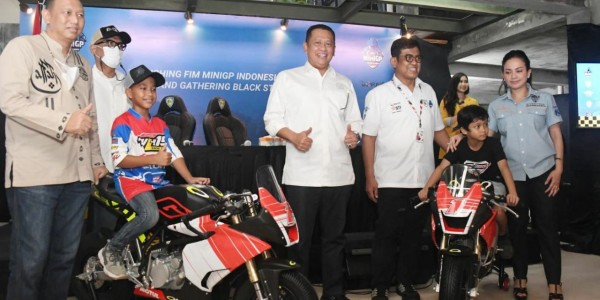 Bamsoet Lakukan Kick Off FIM MiniGP Indonesia Series 2022