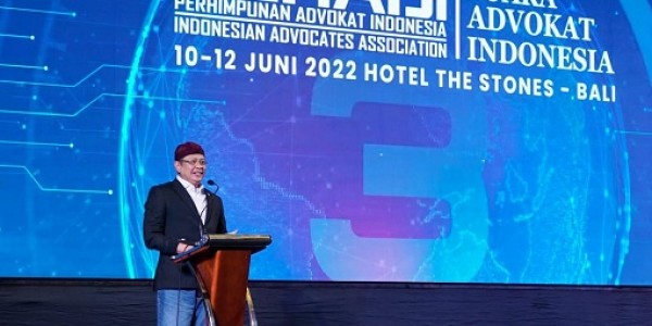 Di Rakernas PERADI, Bamsoet Dorong Optimalisasi Pemanfaatan Teknologi di Bidang Hukum