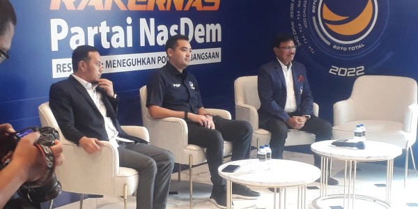 NasDem Akan  Gelar Rapat Kerja  Nasional Ini Yang Dibicarakan