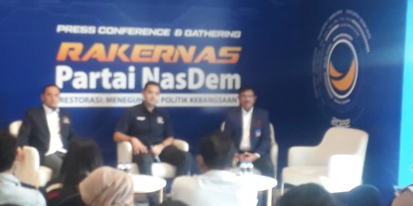 Rakernas NasDem Rekomendasikan Tiga Nama Capres