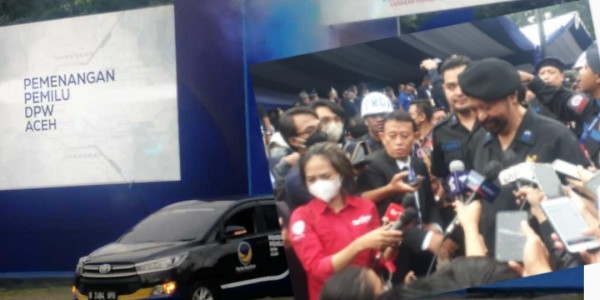 Apel Siaga Garda Pemuda NasDem Dan Penyerahan 34 Mobil Pemenangan Partai NasDem