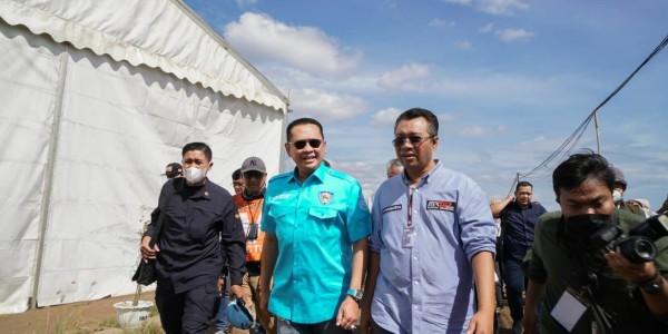 Bamsoet Puji Rocket Motor Circuit MXGP Samota Sirkuit Motocross Terbaik Dunia